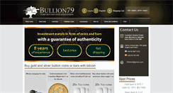 Desktop Screenshot of bullion79.com